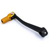 Pedalina cambio pit bike CNC Nero oro in Leve Pedane e Pedali