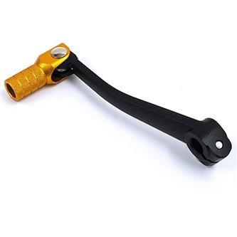 pedalina cambio alluminio nera oro