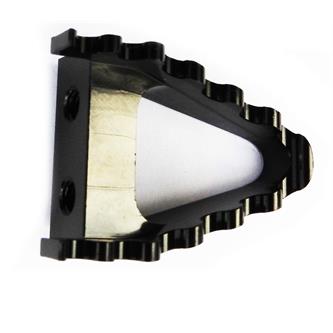 puntale pedale cnc nero