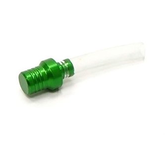 tubo sfiato pitbike verde