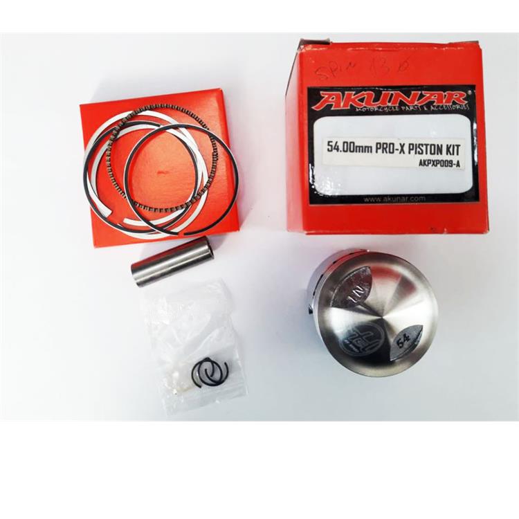Pistone 54 mm spin. 13 Alta compressione Akunar Evomotor