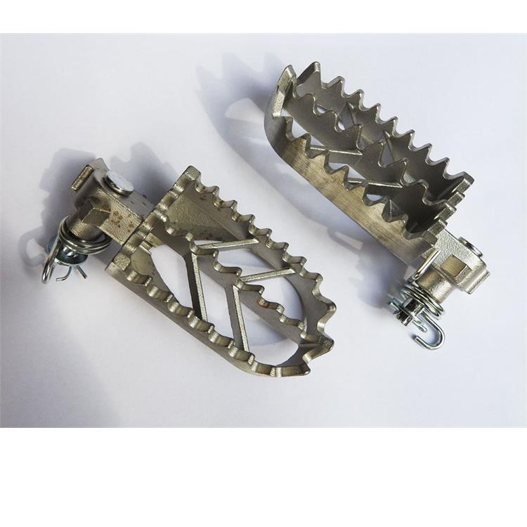Set Pedane Pit bike tipo C acciaio
