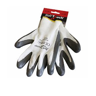 guanti officina tessuto nitrile s