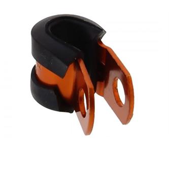 supporto tubo freno m6 arancione