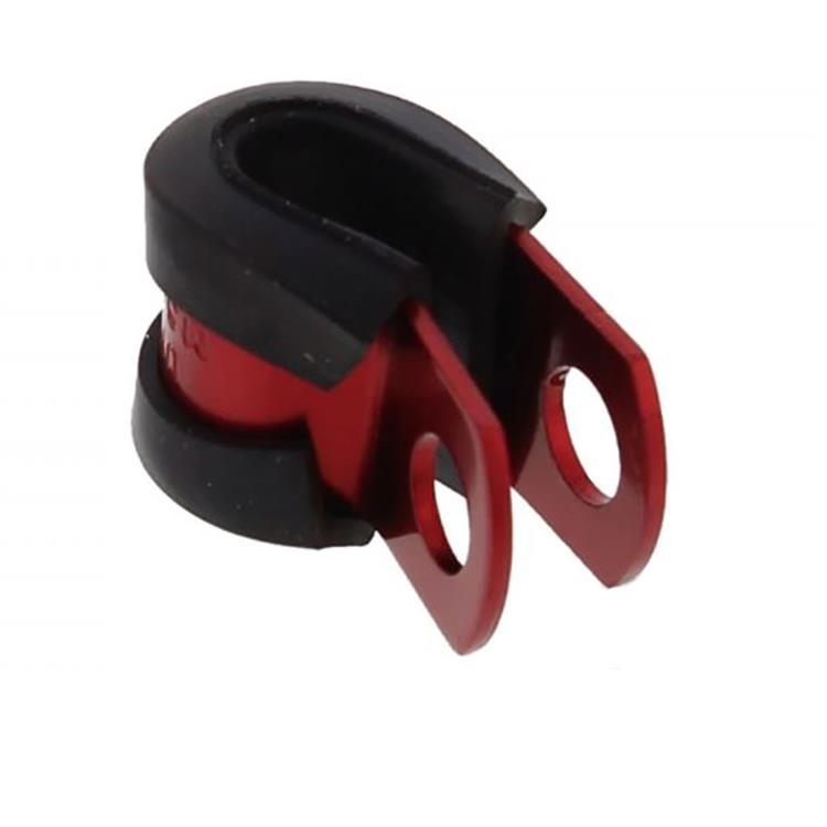 Supporto tubo freno M6 Rosso