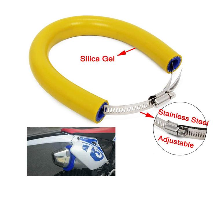 Tubo protettivo terminale scarico Giallo