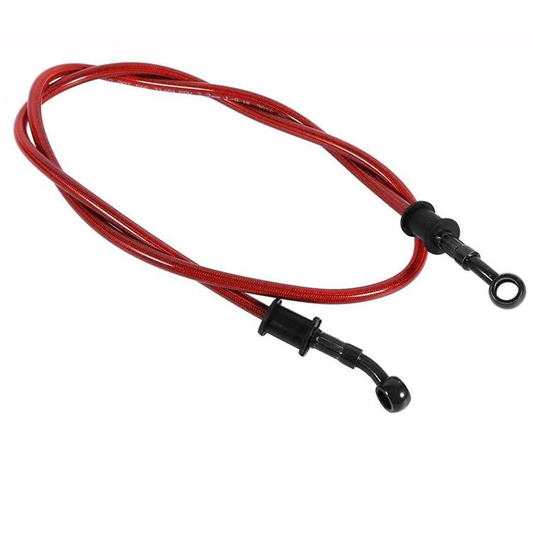 Tubo olio freno anteriore 120 cm 10/10 Rosso