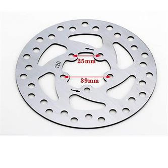 disco freno monopattino 120 mm 5 fori