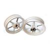 Set cerchi in lega Bianco 2.75/3.50-12 con cuscinetti 15mm in Cerchi e Gomme