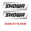 Set adesivi forcella Showa Nero sfondo Bianco in Adesivi