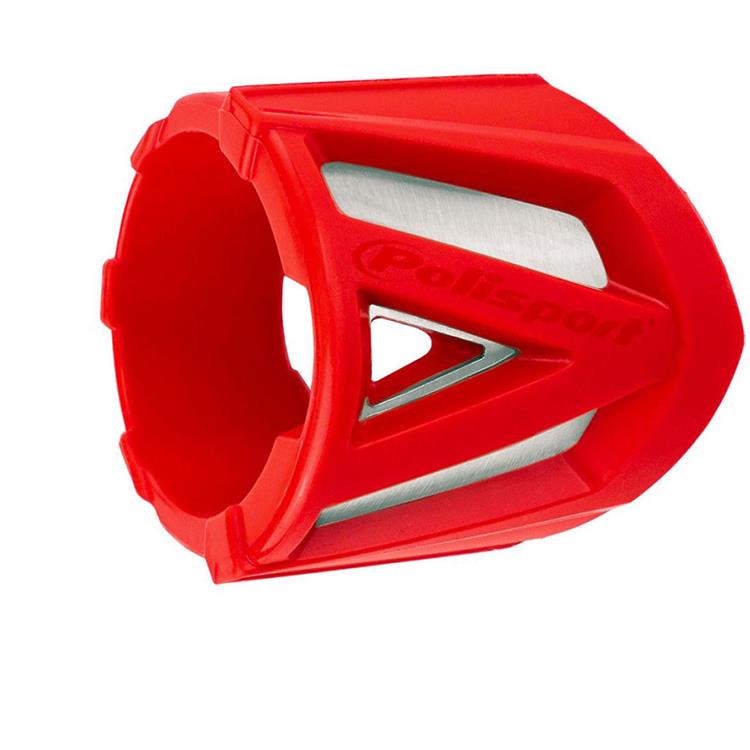 Protezione silenziatore POLISPORT piccolo Rosso (200-330 mm)