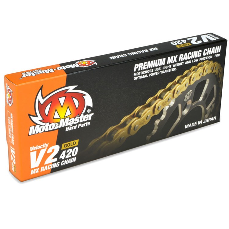 Catena MOTOMASTER 420 130 maglie ORO