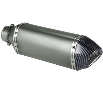 terminale titanio pitbike