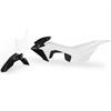 Kit plastiche pit bike CRF 110 Bianco Nero modello 1 in Grafiche e Plastiche