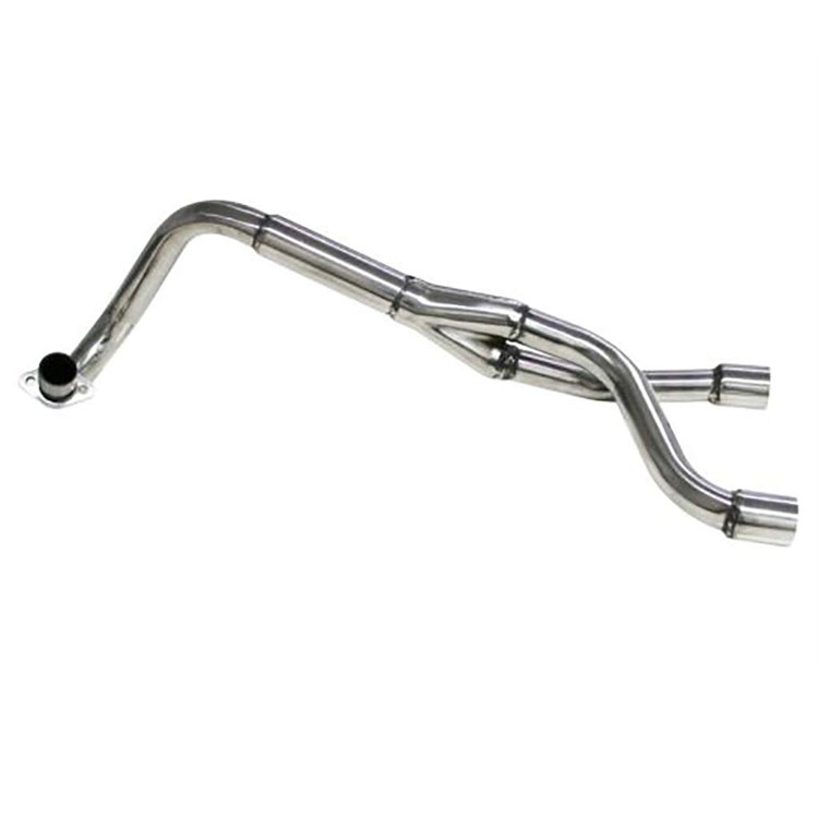 Collettore doppio scarico pit bike