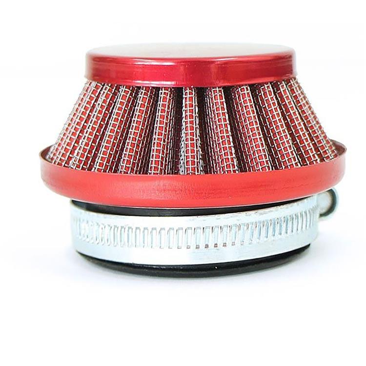 Filtro Aria 42 mm a gabbia corto Rosso