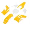 Kit plastiche pit bike ORION Giallo in Grafiche e Plastiche