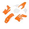 Kit plastiche pit bike ORION Arancioni in Grafiche e Plastiche