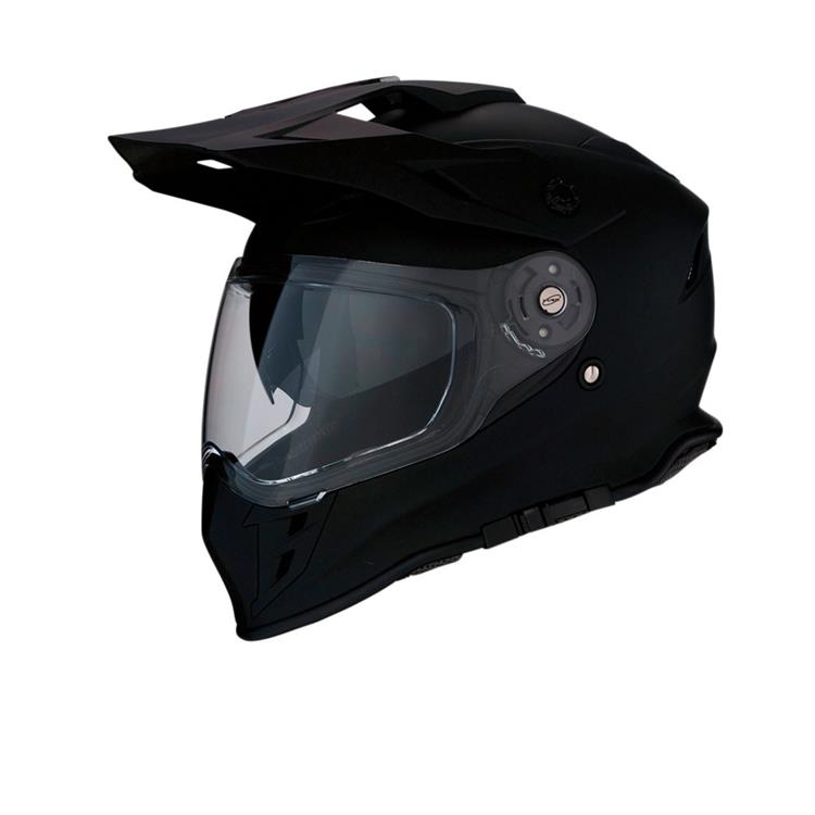 Casco Moto Cross Z1R RANGE Nero - Opaco