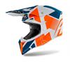 Casco Moto Cross AIROH WRAAP RAZE Arancio - Opaco in Caschi Motocross