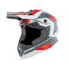 Casco Moto Cross Bambino ACERBIS JUNIOR IMPACT Rosso Grigio - Opaco in Abbigliamento