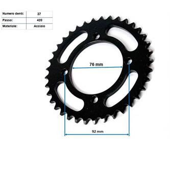 corona acciaio 420 z37