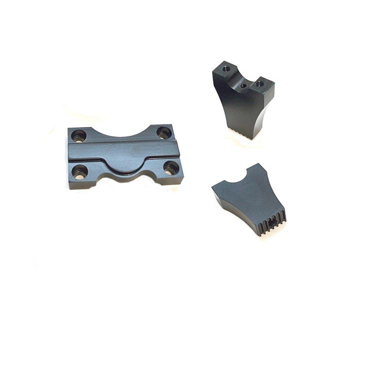 Riser Manubrio regolabili CNC 22 mm Grigio