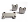 Riser Manubrio fissi 22 mm Grigio in Sospensioni e Piastre