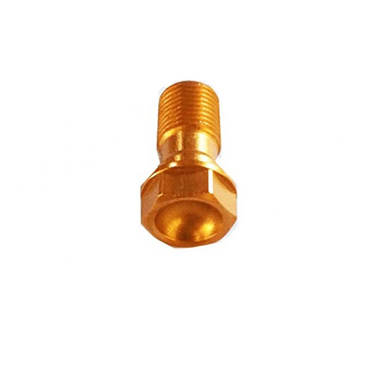 Raccordo pinza/pompa M10x1.00 oro