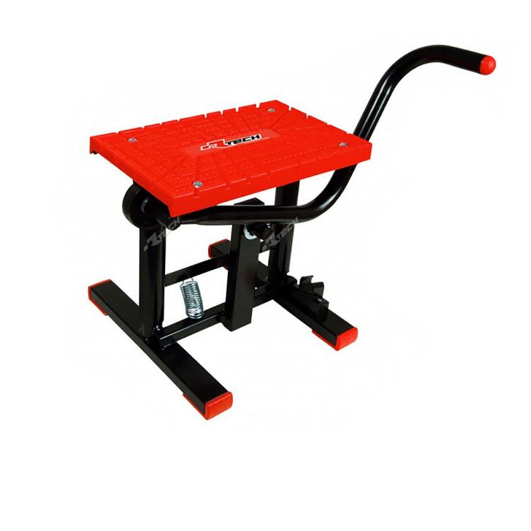 Cavalletto a leva Racetech antiscivolo rosso