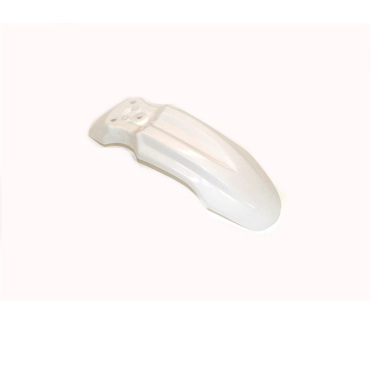 Parafango anteriore pit bike motard Bianco