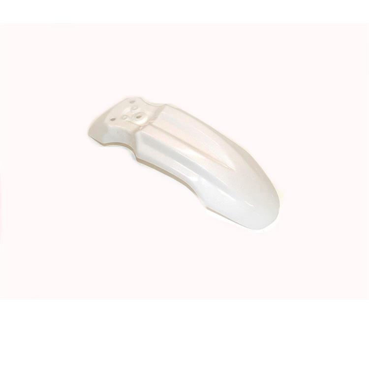 Parafango anteriore pit bike motard Bianco