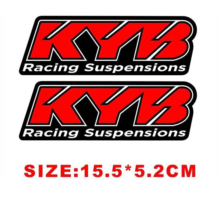 Set adesivi forcella Kayaba Racing Rossi
