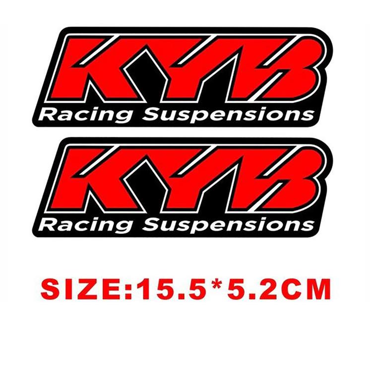 Set adesivi forcella Kayaba Racing Rosso