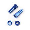 Set viti fermacopertone Blu in Cerchi e Gomme
