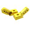 Supporti pedane rialzate pit bike mod.1 Oro in Leve Pedane e Pedali