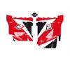 Adesivi griglia radiatore Honda CRF 450 R (2009-2012) Honda in Adesivi
