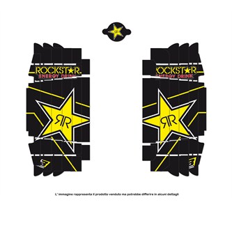 adesivi griglia radiatore honda crf 450 r 09 12 rockstar energy