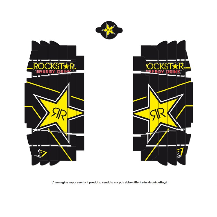 Adesivi griglia radiatore Husqvarna 250 FC (2016-2018) Rockstar Energy