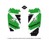 Adesivi griglia radiatore Kawasaki KX 250 F (09-16) Kawasaki in Adesivi