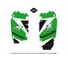 Adesivi griglia radiatore Kawasaki KX 450 F (2016-2020) Kawasaki in Adesivi