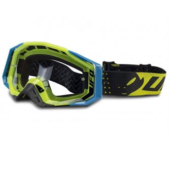 mascherina ufo mystic giallo fluo lente chiara