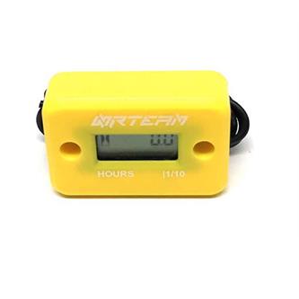 contaore filo moto giallo