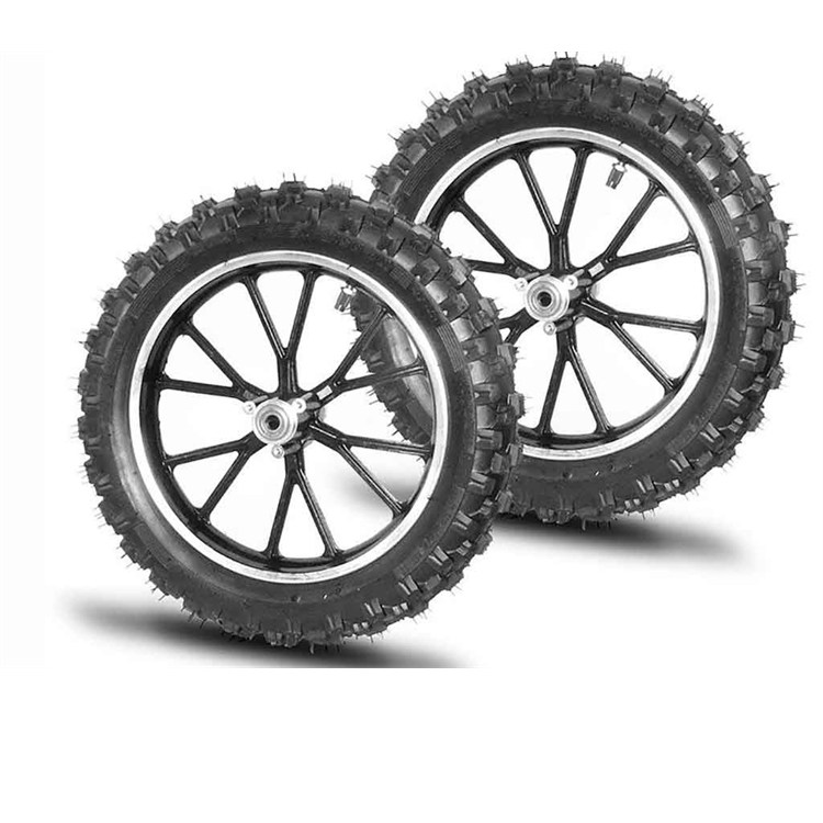 Set ruote minicross 10 pollici
