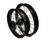 Set cerchi 12/10 cross Nero con cuscinetti 15mm in Cerchi e Gomme