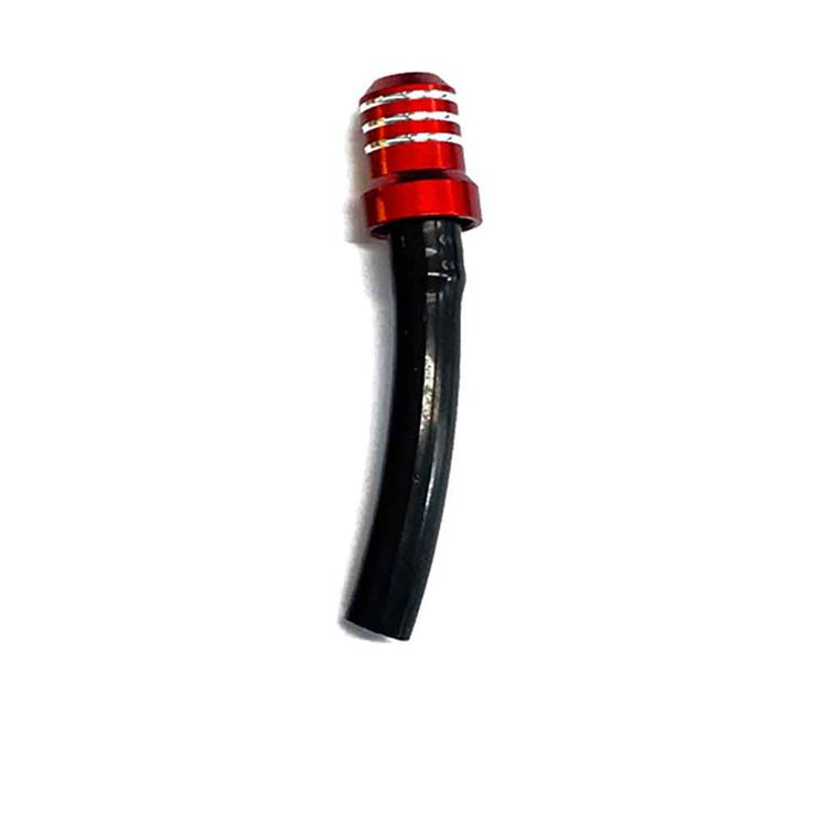 Tubetto sfiato tappo benzina Nero Rosso