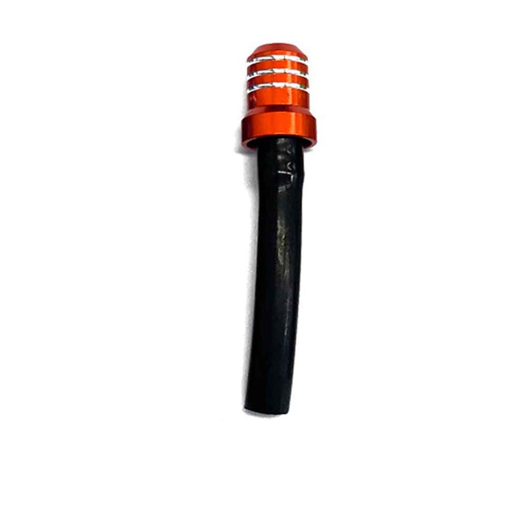 Tubetto sfiato tappo benzina Nero Arancione 