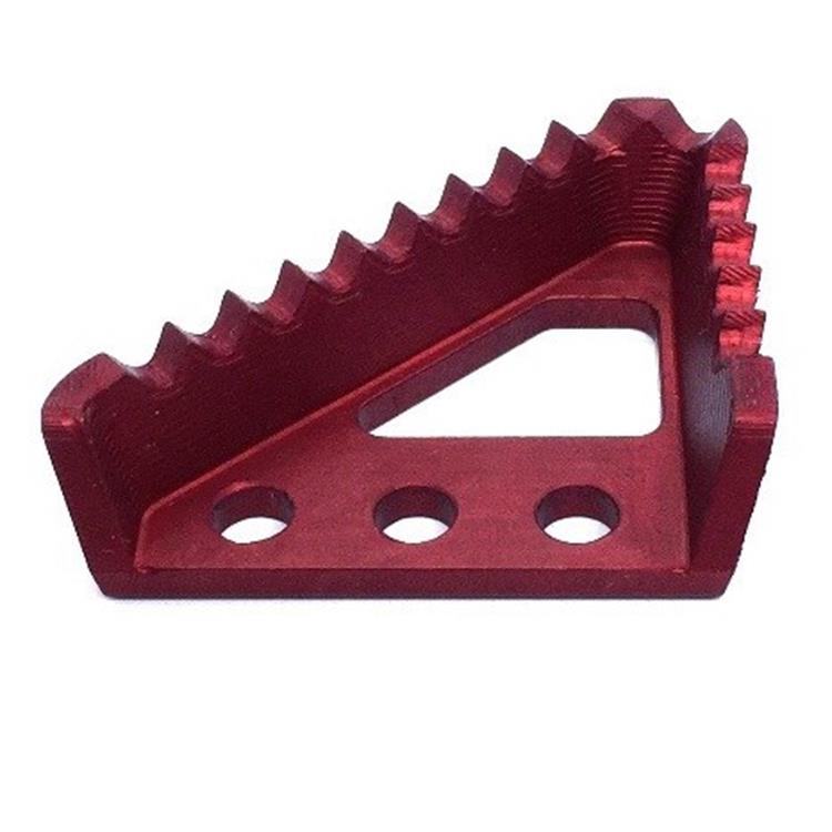 Puntale freno maggiorato CNC KTM 125 SX (04-15) Rosso