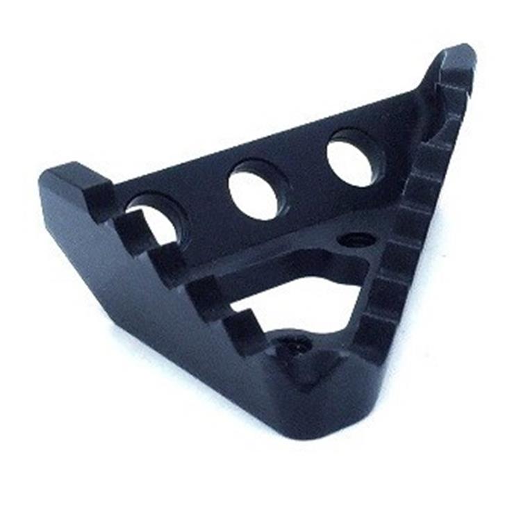 Puntale freno maggiorato CNC KTM 250 EXC (17-22) nero