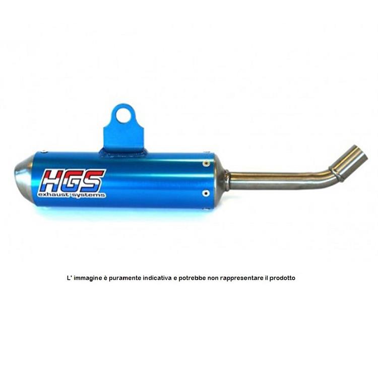 Scarico HGS Husqvarna 125 TC (19-22) - silenziatore anodizzato Blu